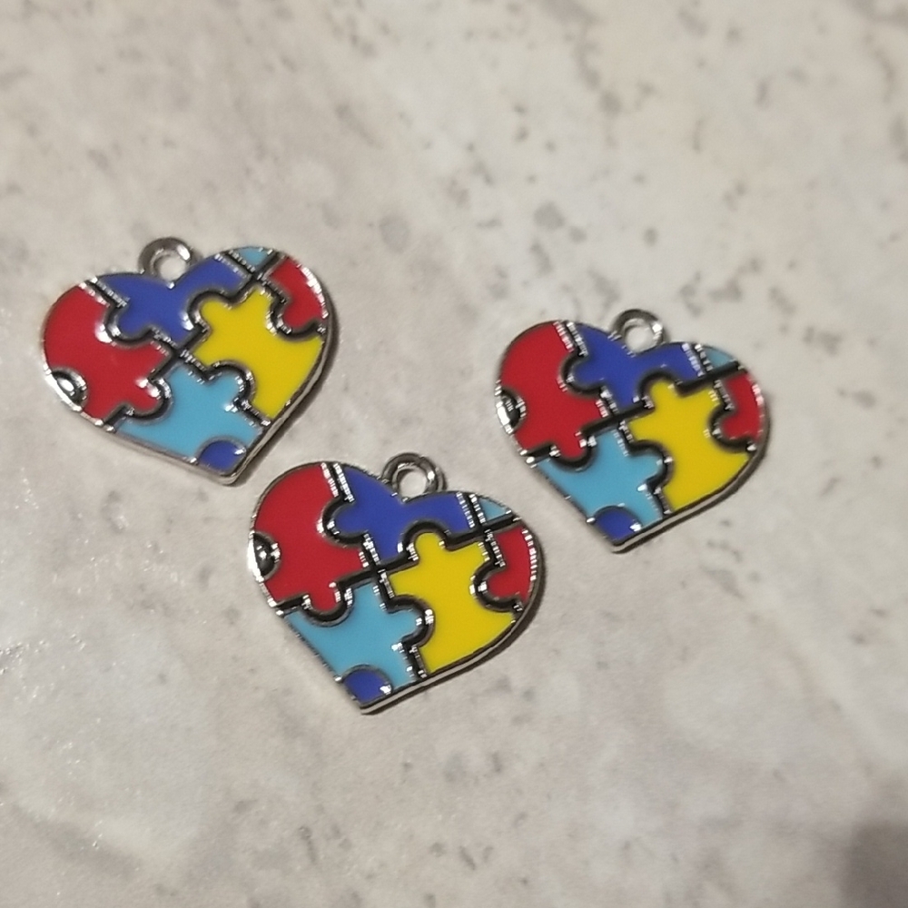 Autism Awareness Charms New